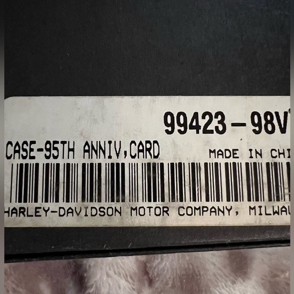 NIB Harley Davidson 95th Anniversary Card Holder - Picture 6 of 9